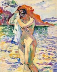 Baigneuse (Henri-Charles Manguin) - Muzeo.com