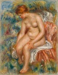 Baigneuse assise (Auguste Renoir) - Muzeo.com