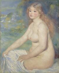 Baigneuse blonde (Auguste Renoir) - Muzeo.com