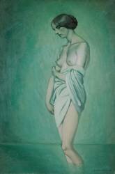 Baigneuse de profil (Félix Vallotton) - Muzeo.com