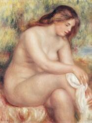 Baigneuse se séchant (Auguste Renoir) - Muzeo.com