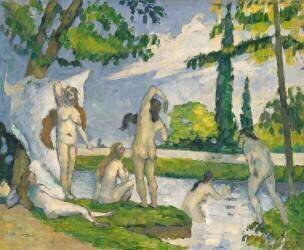 Baigneuses (Paul Cézanne) - Muzeo.com