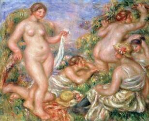 Baigneuses (Auguste Renoir) - Muzeo.com