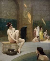 Bain mauresque (Jean-Léon Gérôme) - Muzeo.com