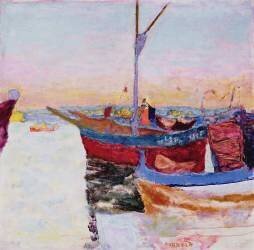 Bateaux à Cannes (Pierre Bonnard) - Muzeo.com