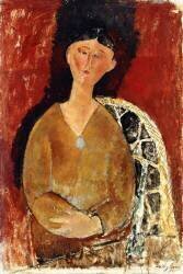 Beatrice Hastings assise (Amedeo Modigliani) - Muzeo.com
