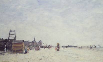 Berck-Plage (Eugène Boudin) - Muzeo.com