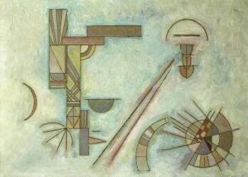 Blanchâtre (Wassily Kandinsky) - Muzeo.com