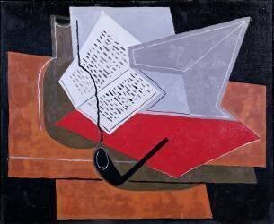 Bol et livre (Juan Gris) - Muzeo.com