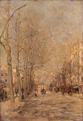 Boulevard de banlieue (Jean-François Raffaelli) - Muzeo.com