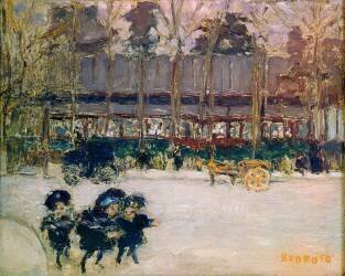 Boulevard de Clichy (Pierre Bonnard) - Muzeo.com