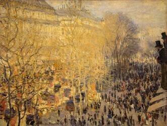 Boulevard des Capucines (Claude Monet) - Muzeo.com