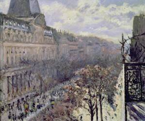 Boulevard des Italiens (Gustave Caillebotte) - Muzeo.com