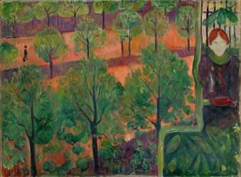 Boulevard à Paris (Edvard Munch) - Muzeo.com