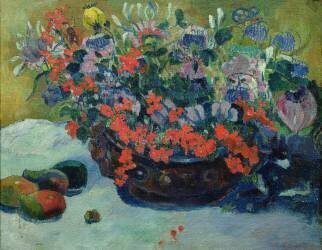 Bouquet de fleurs (Paul Gauguin) - Muzeo.com
