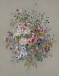 Bouquet de roses (Auguste Renoir) - Muzeo.com