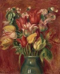 Bouquet de tulipes (Auguste Renoir) - Muzeo.com