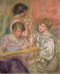 Brodeuses (Auguste Renoir) - Muzeo.com