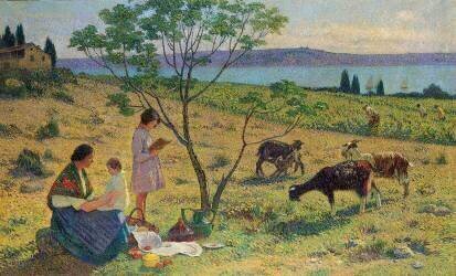 Bucolique (Henri Martin) - Muzeo.com