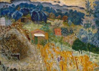 Cabanes au Cannet (Pierre Bonnard) - Muzeo.com