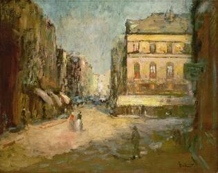 Café des Tribunaux (Walter Richard Sickert) - Muzeo.com