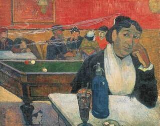 Café à Arles (Paul Gauguin) - Muzeo.com