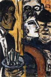 Café jaune (Max Beckmann) - Muzeo.com