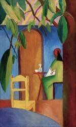 Café turc (August Macke) - Muzeo.com