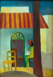 Café turc I (August Macke) - Muzeo.com