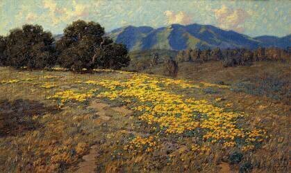 Coquelicots de Californie (Granville Redmond) - Muzeo.com