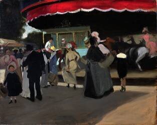 Carrousel (Alfred Henry Maurer) - Muzeo.com