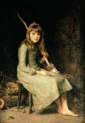 Cendrillon (John Everett Millais) - Muzeo.com