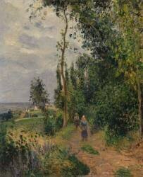Côte des Grouettes (Camille Pissarro) - Muzeo.com