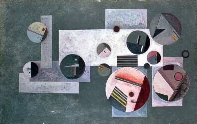 Cercles fermés (Wassily Kandinsky) - Muzeo.com