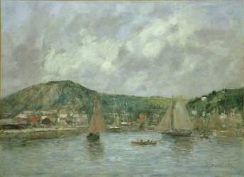 Cherbourg (Eugène Boudin) - Muzeo.com