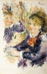 Chez le modiste (Auguste Renoir) - Muzeo.com