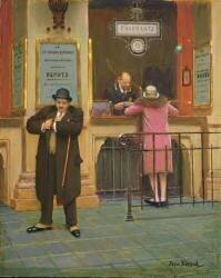 Chez ma tante (Jean Béraud) - Muzeo.com