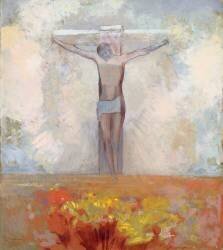 Christ en croix (Odilon Redon) - Muzeo.com