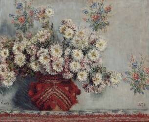Chrysanthèmes (Claude Monet) - Muzeo.com