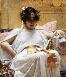 Cléopâtre (John William Waterhouse) - Muzeo.com