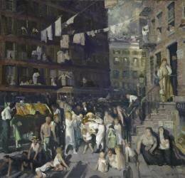 Cliff Dwellers (George Wesley Bellows) - Muzeo.com
