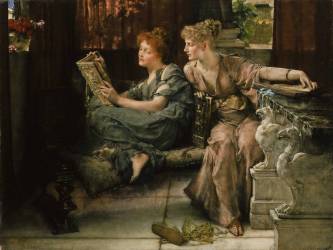Comparaison (Lawrence Alma-Tadema) - Muzeo.com