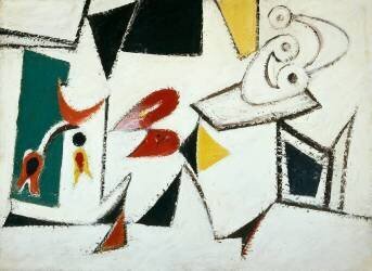 Composition, 1937 (Arshile Gorky) - Muzeo.com