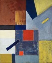 Composition abstraite (Kurt Schwitters) - Muzeo.com