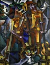 Composition avec figures (Lioubov Popova) - Muzeo.com