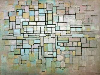 Composition n°II (Piet Mondrian) - Muzeo.com