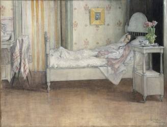 Convalescence (Carl Larsson) - Muzeo.com