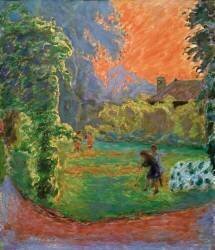 Coucher de soleil (Pierre Bonnard) - Muzeo.com