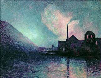 Couillet de nuit (Maximilien Luce) - Muzeo.com