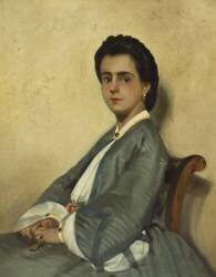 Cousine Argia (Giovanni Fattori) - Muzeo.com